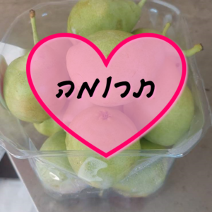 תרומה - אגס